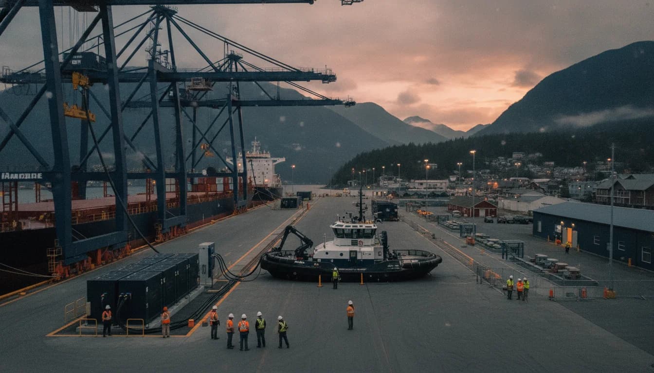 Cross-border Port Electrification Pilot Gains Momentum